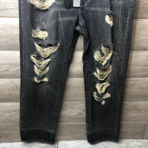 Unravel Project Sz 26 Distressed Baggy Jeans - Picture 3 of 9